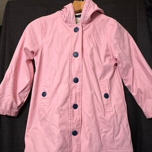 Hatley Pink Hooded Raincoat